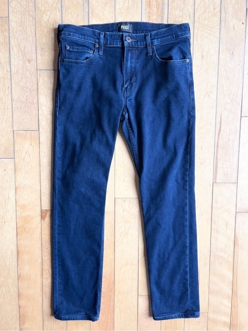 PAIGE Classic Blue Dark Wash Premium Denim Jeans Size 31